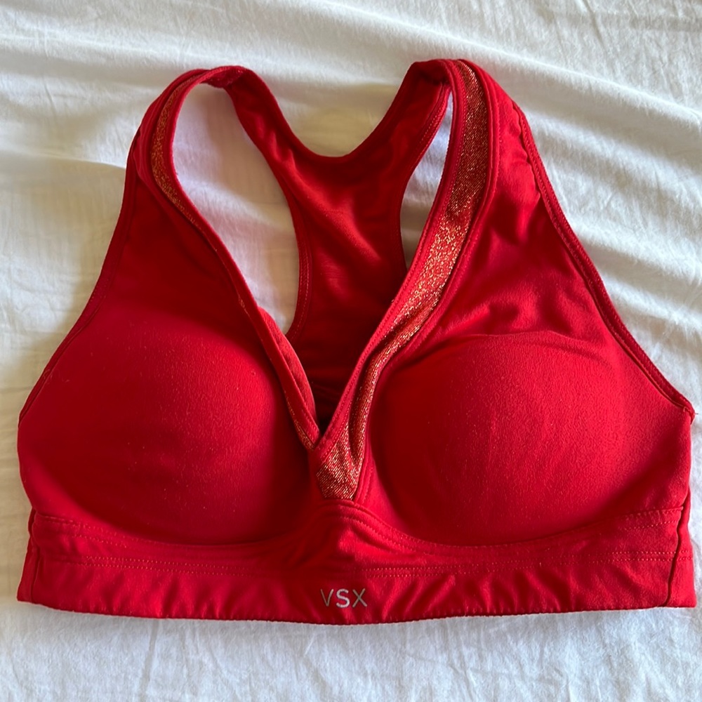 Victoria’s Secret Red Sports Bra